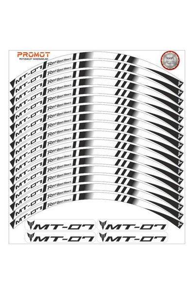 Rebon MotoDesign MT 07 UYUMLU JANT ŞERİDİ MODEL 4