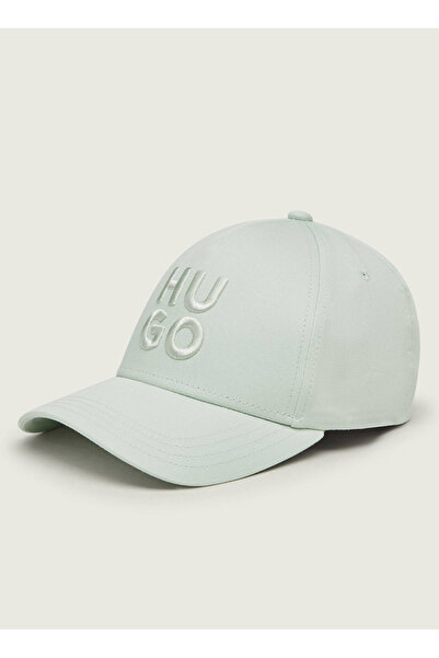 HUGO Yeşil Erkek Logo Baskılı Şapka 50533409 Jude-Stacked