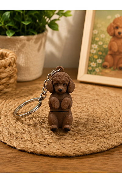 MEGBUY Poodle Köpek Anahtarlık