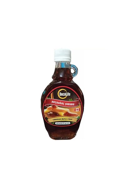 Art Deco Life Akçaağaç Şurubu %100 (Maple Syrup) 250 ML | Doğal Kahve Şurubu,...