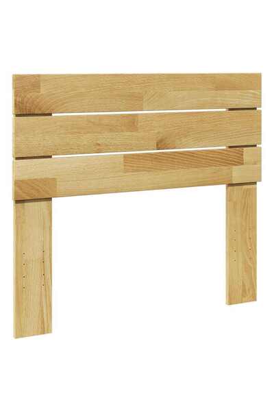 vidaxl Bed headboard 100 cm, solid oak wood
