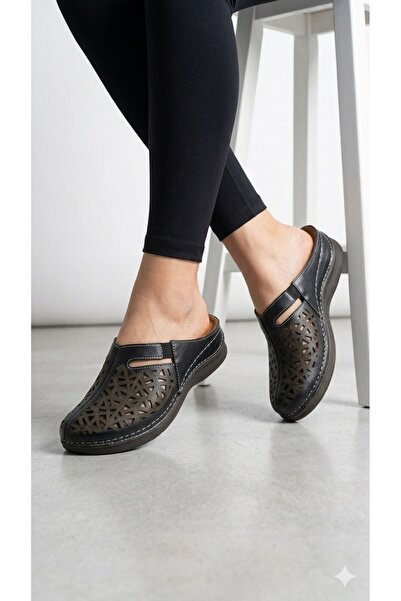 uway Women's Genuine Leather Closed-Front Comfortable Casual Women's Flexible...