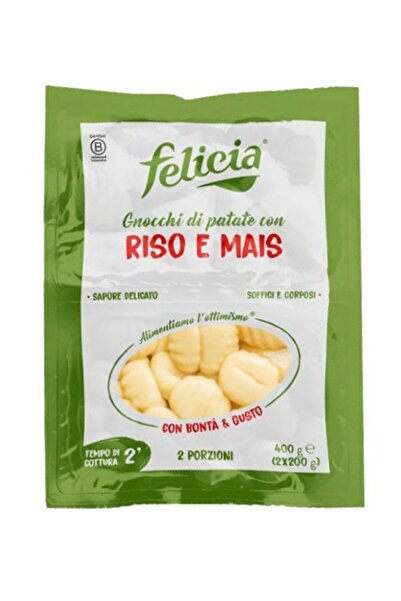 Felicia Potato gnocchi with rice and corn, 400g