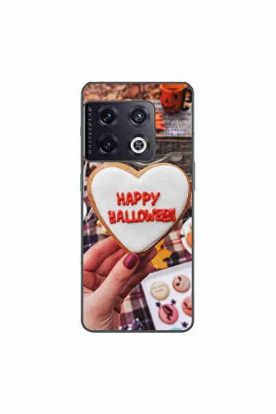OEM Husa compatibila cu OnePlus 10 Pro Silicon Gel Tpu Model Happy Halloween ...