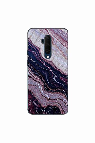 OEM Θήκη συμβατή με OnePlus 7T Pro από σιλικόνη gel TPU, μοντέλο Αμέθυστος Άμ...