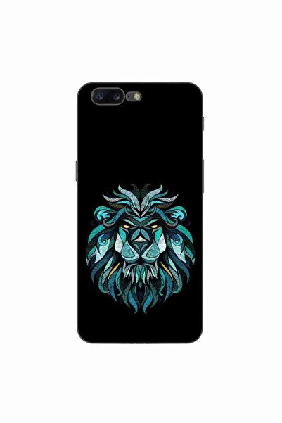 OEM Husa compatibila cu OnePlus 5 Silicon Gel Tpu Model Abstract Lion