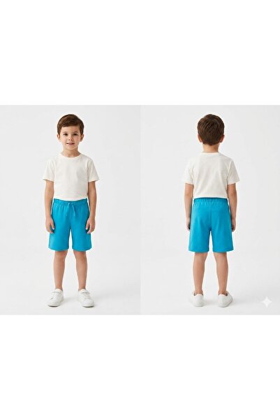 Benetton شورت برمودا بخصر مطاطي للأولاد