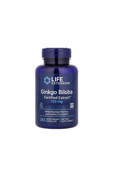 Life Extension Extract certificat de Ginkgo Biloba 365 capsule -