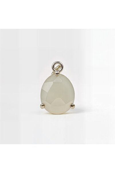 Oria Jewelry Pandantiv din argint 925 cu calcedonie aqua