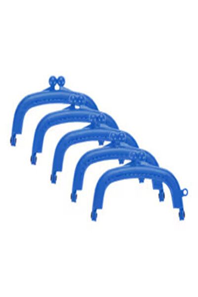 QUARKZMAN Set de 5 rame din plastic pentru poșetă, 8.5cm, model retro cu fund...