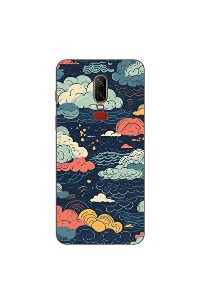 OEM Husa compatibila cu OnePlus 6 Silicon Gel Tpu Model Mystic Night Sky