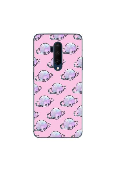 OEM Husa compatibila cu OnePlus 7T Pro Silicon Gel Tpu Model Saturn Dreams