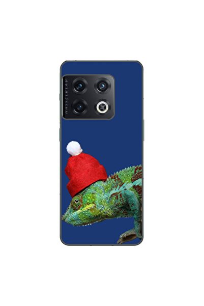 OEM Husa compatibila cu OnePlus 10 Pro Silicon Gel Tpu Model Craciun Cameleon