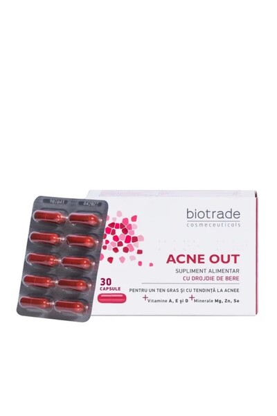 Biotrade Cosmeceuticals Acne Out, 30 capsule
