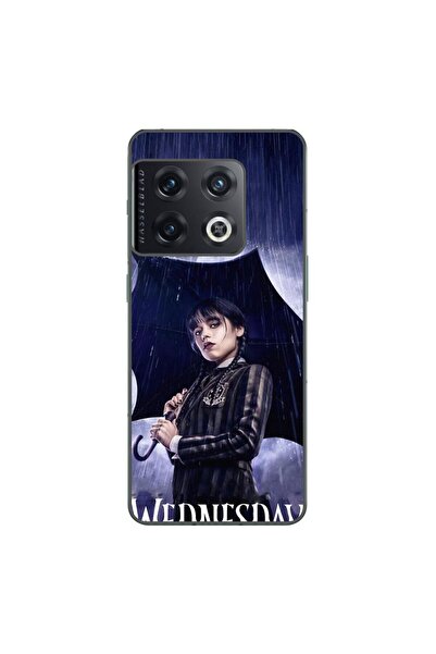 OEM Husa compatibila cu OnePlus 10 Pro Silicon Gel Tpu Model Wednesday Umbrella