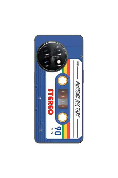 OEM Husa compatibila cu OnePlus 11 Silicon Gel Tpu Model Caseta Vintage Mix Tape