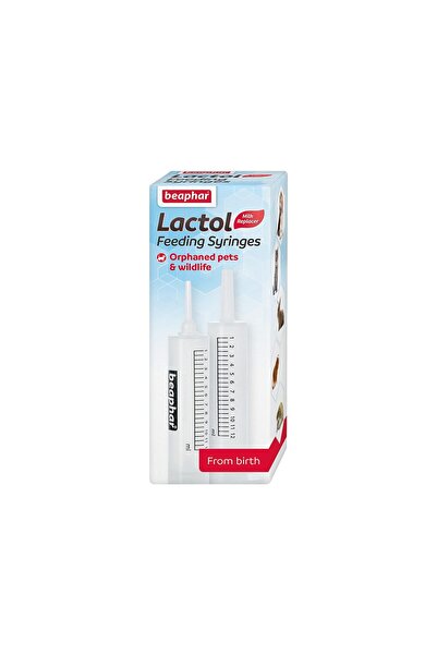 Beaphar SERINGA DE HRANIRE MANUALA LACTOL FEEDING SYRINGES 2BUC/SET
