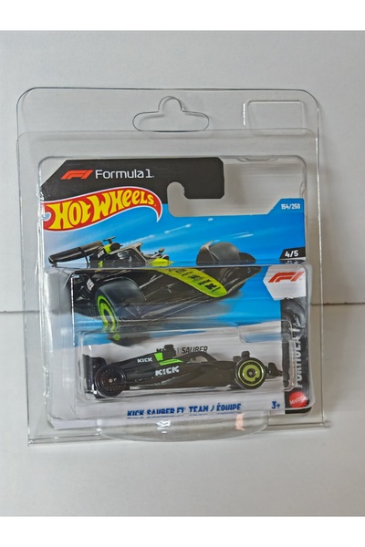 HOT WHEELS FORMULA 1 SERİSİ - KICK SAUBER F1 TEAM / EQUIPE MODEL ARABA (KORUM...