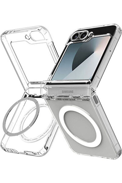 Spigen Υπέρ-Υβριδική Θήκη Pro Book Σιλικόνης / Πλαστικού Διαφανής (Galaxy Z F...