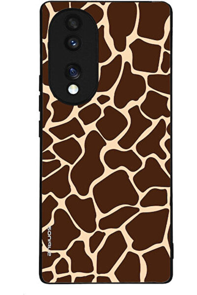Other Σειρά Sonique Animal Print Honor 70 5G Καμηλοπάρδαλη 01 Θήκη Κινητού Τη...