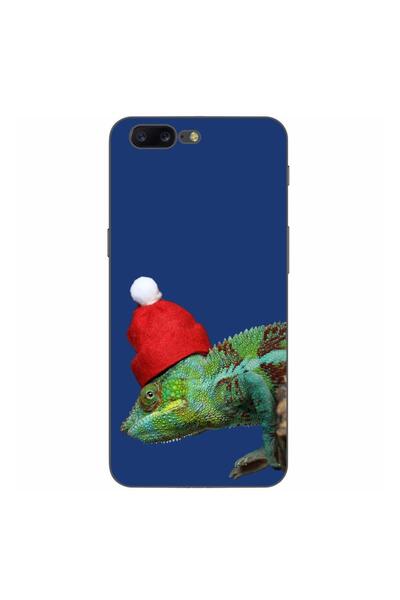 OEM Husa compatibila cu OnePlus 5 Silicon Gel Tpu Model Craciun Cameleon