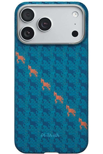 PITAKA Πίσω Κάλυμμα Πλαστικό Μπλε (iPhone 17 Pro) Κωδικός: HR1702P-98