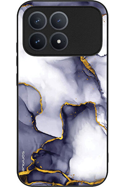 Other Θήκη Sonique Σειράς Marble για Xiaomi Poco F8 Pro 5G Μωβ Γκρι