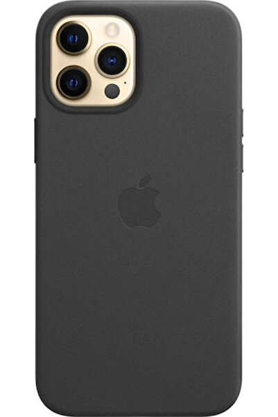 Apple Δερμάτινο Μαύρο Πίσω Κάλυμμα (iPhone 12 Pro Max) Κωδικός: MHKM3ZE/A