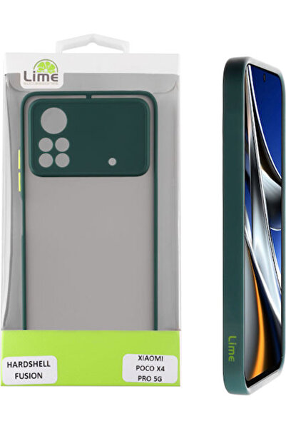 Lime&co Πράσινο Σκληρό Πίσω Κάλυμμα Προστασίας Κάμερας από Πλαστικό / Σιλικόν...
