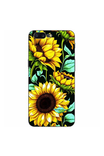 OEM Husa compatibila cu OnePlus 5 Silicon Gel Tpu Model Floarea Soarelui AI