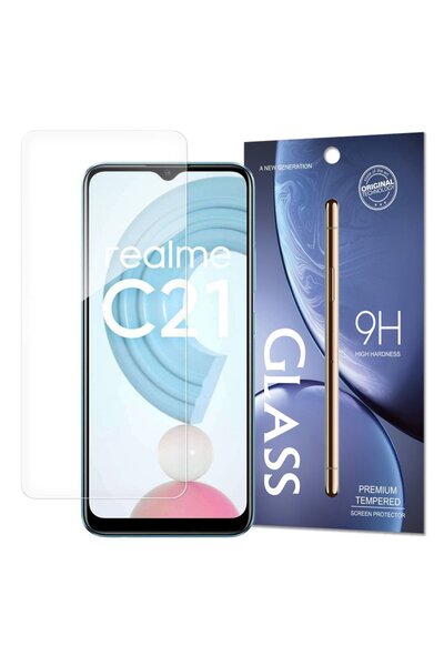 OEM Tempered Glass 9H Screen Protector for Realme C21 (packaging – envelope)