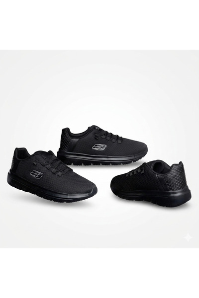 GT Ayakkabı 6 cm Height Increasing Hidden Heel Black Men's Sports Shoes Gtawi...