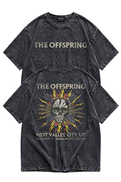 Fuddy Moda Unisex The Offspring West Valley City T-shirt με στάμπα στην πλάτη...
