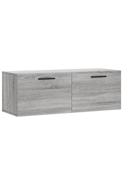 vidaxl Dulap de perete, gri sonoma, 100x36,5x35 cm, lemn prelucrat