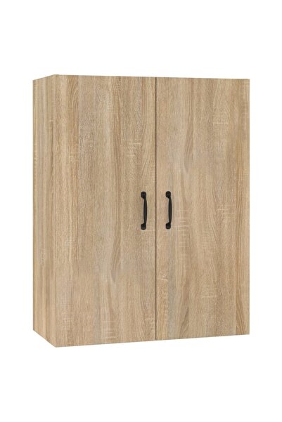 vidaxl Wall cabinet, sonoma oak, 69.5x34x90 cm, processed wood