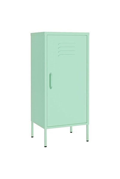 vidaxl Storage cabinet, mint, 42.5 x 35 x 101.5 cm, steel