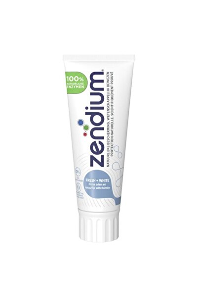 Zendium Toothpaste, Zendium, Fresh, Gentle Whitening, Enamel Protection, 75g