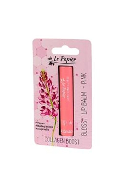 BEAUTY MADE EASY Balsam de Buze Lucios cu Colagen - Glossy Lip Balm with Coll...
