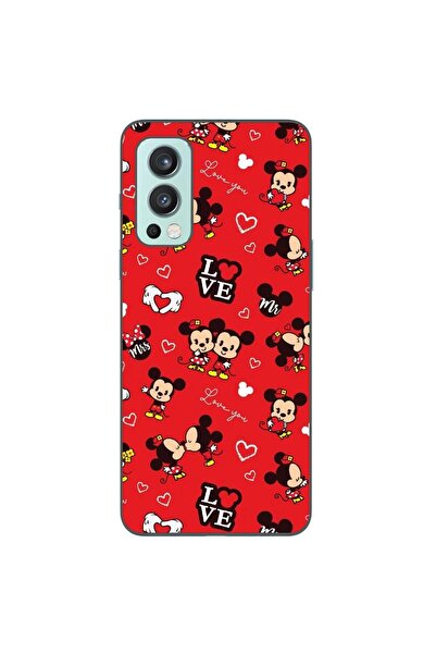 OEM Θήκη συμβατή με OnePlus Nord 2, από σιλικόνη gel TPU, με σχέδιο Mickey Lo...
