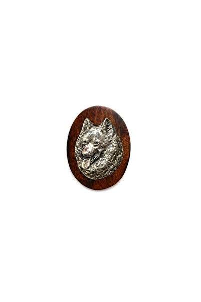 Art - Dog Broșă pentru concurs canin Spitz, agrafă pentru numărul de concurs,...