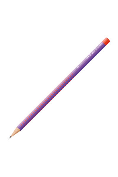 Faber Castell Graphite Pencil B GRIP 2001 FLOW VIOLET-ORANGE FABER-CASTELL