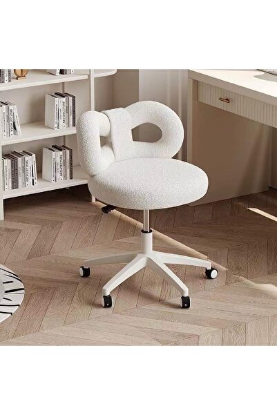 Arabest Vanity Chair with Wheels,Adjustable Height,Roller Chair,Cute Butterfl...
