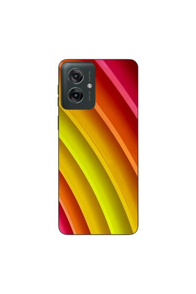 OEM Husa compatibila cu Motorola Moto G55 Silicon Gel Tpu Model Abstract Stripes