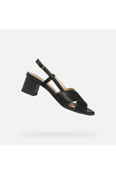 Geox Sandale negre de damă Aurely 50