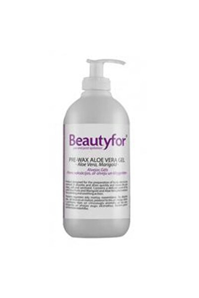Beautyfor Gel Inainte de Epilare - - Pre-Wax Aloe Vera Gel, 500 ml