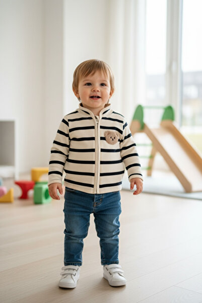 BİANCOFİGLİO Baby Organic Fabric Cardigan