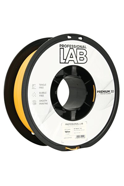 Professional LAB Professional Filament LAB PETG Mat Yellow 1.75 mm 1 kg