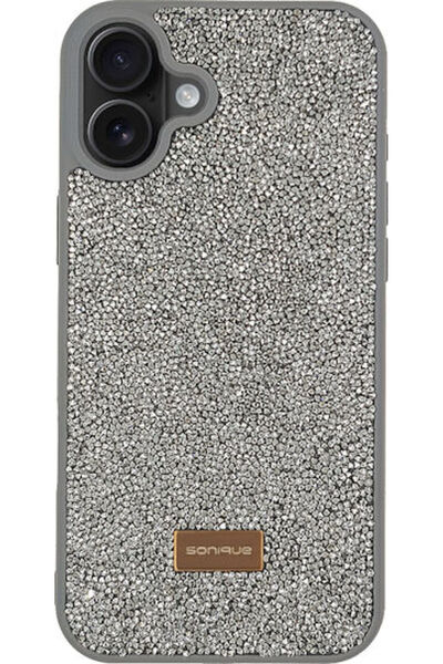 Other Lux Diamond Sonique Θήκη Apple iPhone 16 Plus Ασημί