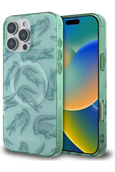 Lacoste Πίσω Κάλυμμα Πλαστικό Πράσινο (iPhone 16 Pro Max) Κωδικός: LCHMP16XUOCA