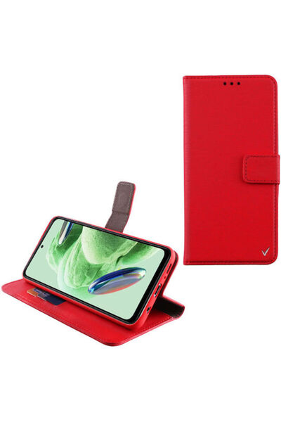 Other Volte-Tel Allure Magnet Book Συνθετικό Δέρμα Κόκκινο (Redmi Note 12 5G)...
